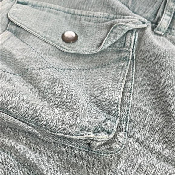 Free People Waimea Women's Cargo Shorts cotton M - Picture 6 of 8